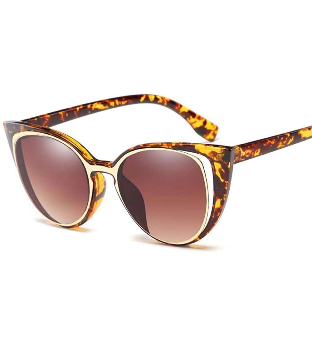 Aviator 2019 Luxury Retro Cat Eye Sunglasses Women Brand Designer Vintage Female Sun 1 - 2 - CZ18XGE4SSW $19.11