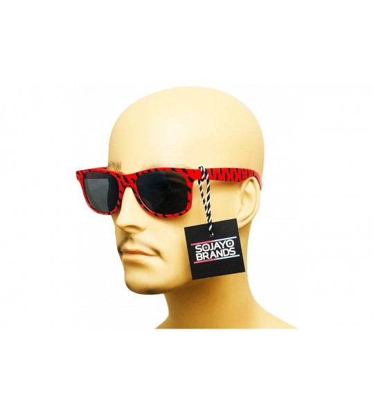 Oval Sunglasses Red (Fancies By Sojayo the Bolt Collection) - CV18CUQA687 $17.93