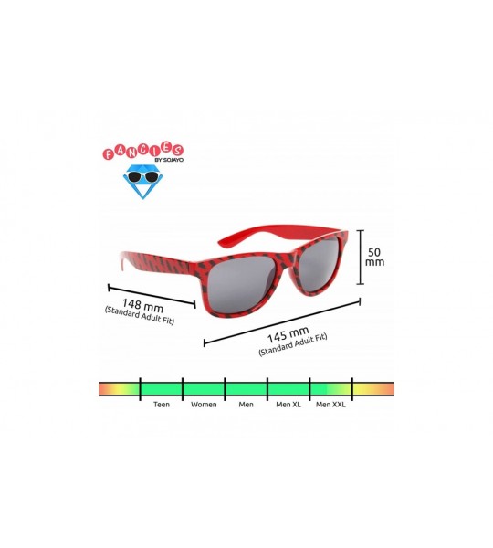 Oval Sunglasses Red (Fancies By Sojayo the Bolt Collection) - CV18CUQA687 $17.93