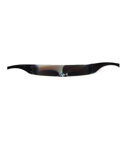 Wrap Futuristic Cyclops Monoblock Shield Mirrored Sunglasses Sunglass Glasses - Blue - CH19D6462K4 $26.51