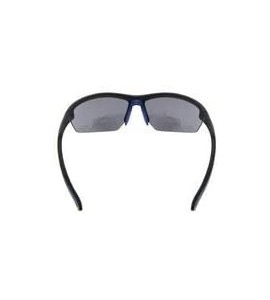 Sport Sports Half-Rim Bifocal Sunglasses Anti-UV Sunglasses for Readers - Black Blue - C3180D2KRCN $40.58