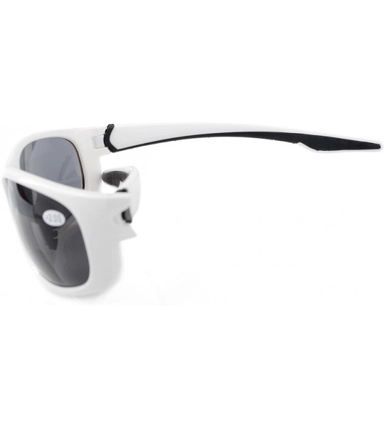 Sport Mens Womens Sports Bifocal Sunglasses Running Fishing Outdoor Readingglasses - White - C1180ACE8US $22.51