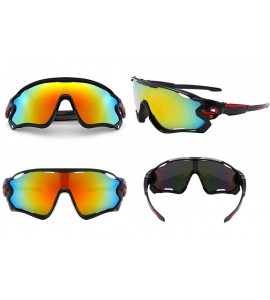 Sport 2 Pack Polarized Sport Sunglasses UV Safety Glasses for Driving Fishing Cycling and Running - C3197ILQOQU $24.57