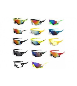 Sport 2 Pack Polarized Sport Sunglasses UV Safety Glasses for Driving Fishing Cycling and Running - C3197ILQOQU $24.57