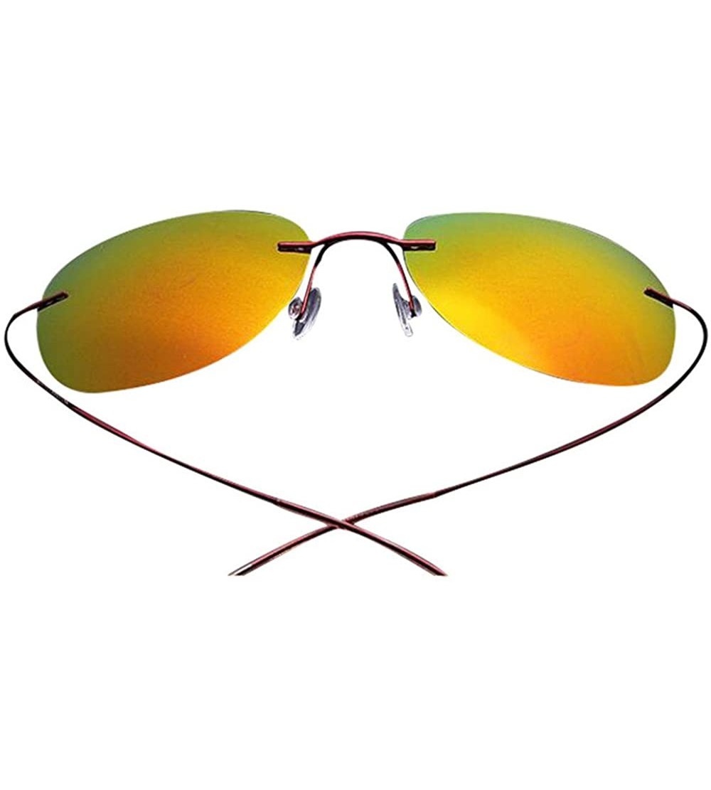 Wayfarer Men's Polarized Sunglasses Unbreakable Frame Sports Style Sunglasses for Driving Cycling Running - CN18DYMK7K7 $47.19