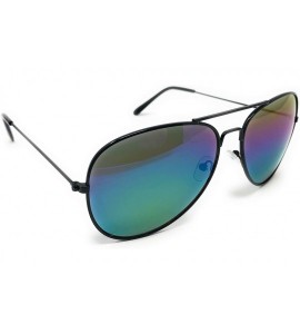 Goggle My Shades Classic Sunglasses Teardrop - Black Frame- Multicolor - CH18M3CENZC $18.11