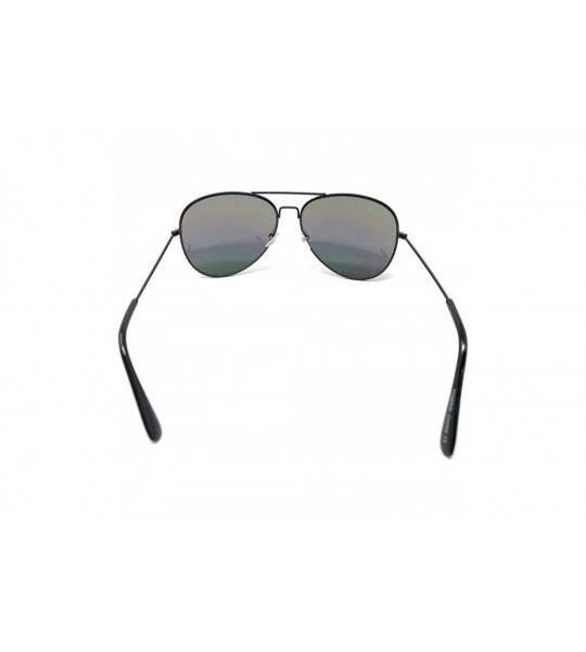 Goggle My Shades Classic Sunglasses Teardrop - Black Frame- Multicolor - CH18M3CENZC $18.11