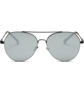 Aviator Women's 'Kenzie' 57mm Aviator Designer Sunglasses - Black Frame/Grey Lens - CO18C9RZTI4 $44.92