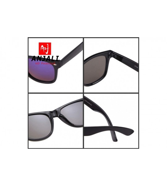 Rectangular Unisex Polarized Sunglasses Classic Vintage Men women Retro UV400 Brand Designer 100% UV Blocking Sun glasses - C...