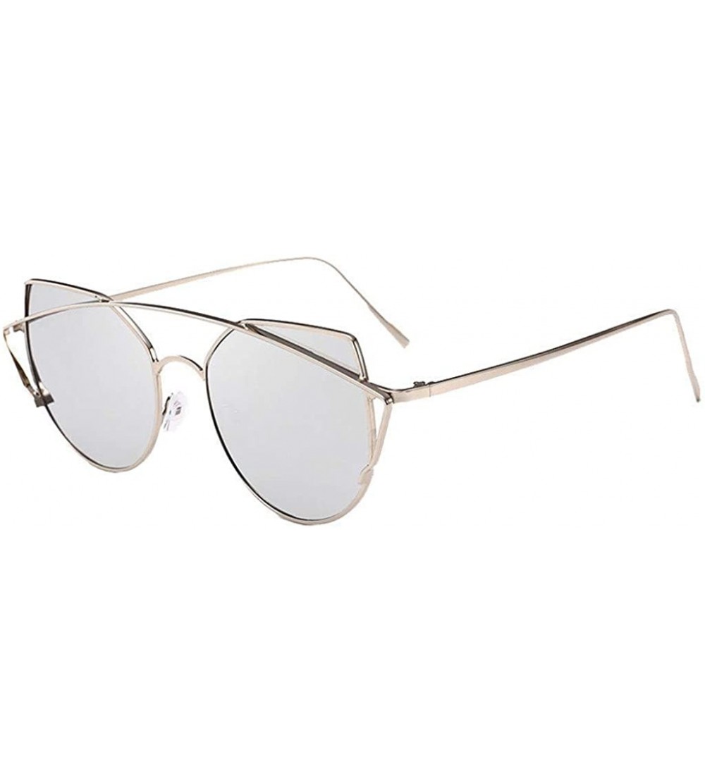 Rimless Women Men Retro Fashion Shades Sunglasses Integrated UV Glasses - CH18SSTITYI $18.24