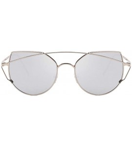 Rimless Women Men Retro Fashion Shades Sunglasses Integrated UV Glasses - CH18SSTITYI $18.24