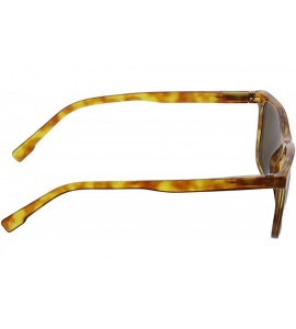 Square Highbrow Square Reading Sunglasses- Honey Tortoise- 56 mm + 1.5 - C118X006NNH $43.22