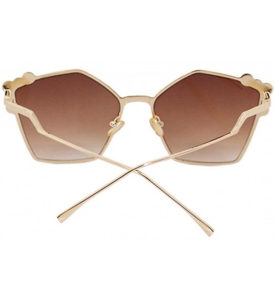 Oversized Womens Oversized Pearl Rhinestone Sunglasses Stylish Design Eyewear - C2 - C718ZXK58S4 $24.01