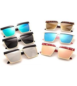 Aviator Fashion Unisex Sunglasses Plastic Durable Frame UV Protection HD Lenses with Case for Cycling Driving - CX18LD0S57U $...