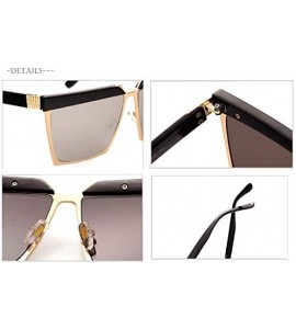 Aviator Fashion Unisex Sunglasses Plastic Durable Frame UV Protection HD Lenses with Case for Cycling Driving - CX18LD0S57U $...