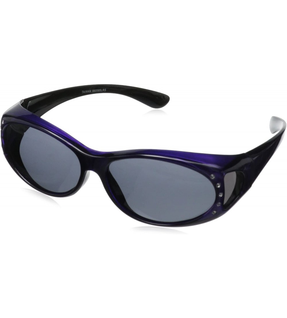 Sport Sunglasses Kristal 212OE Women's Polarized Wrap Sungalsees - Purple - CU11HHHV8GB $59.84