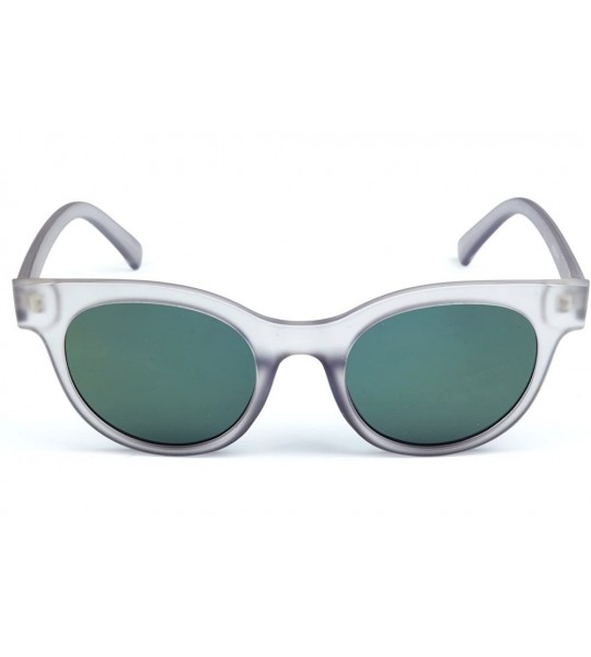 Cat Eye Vintage Retro Old Hollywood Cat-Eye Sunglasses (Zoe) - Grey - CL18EG9D24U $19.47