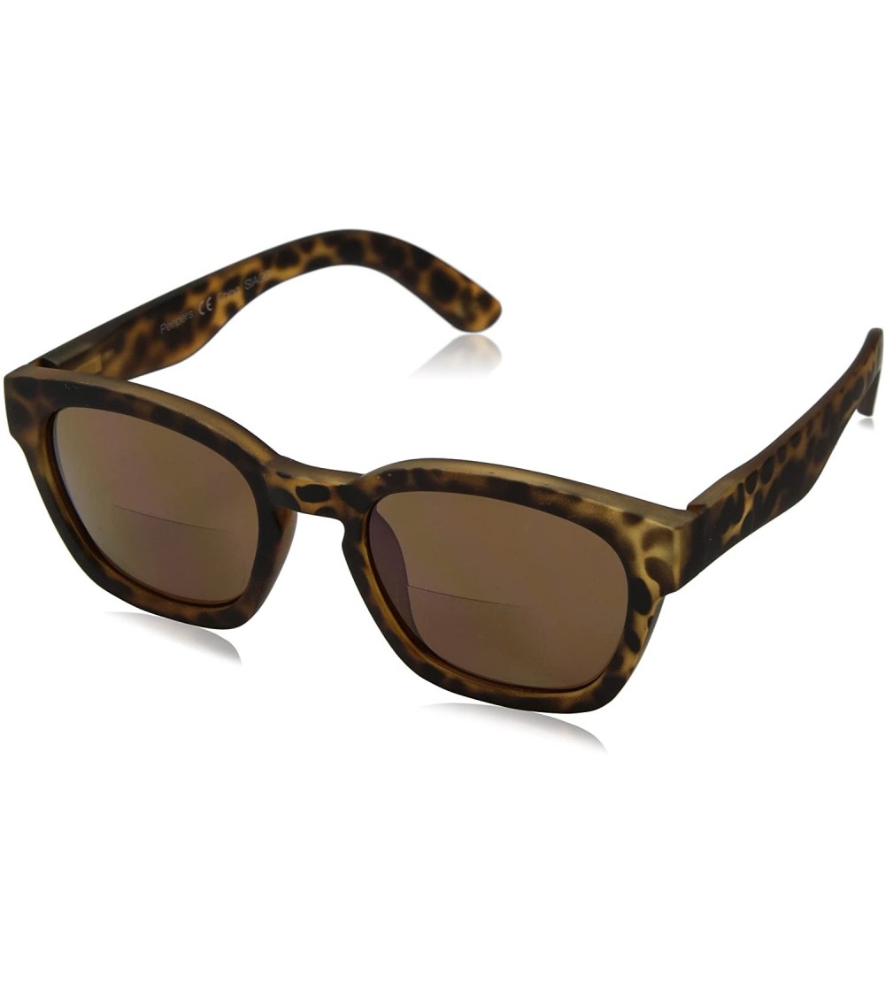 Square Women's Oceans Away Bifocal Square Reading Sunglasses - Tortoise - C31806XQT4C $43.73