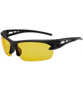 Sport Sunglasses men's sports mirror bicycle riding mirror windproof sunglasses - CE190MKIMAT $50.03