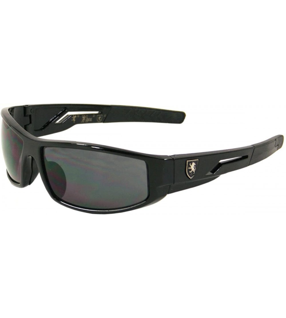 Sport Department Store Outdoor Active Sports Mirrored Sunglasses SS5262 - Black - CM11J45X10F $20.42