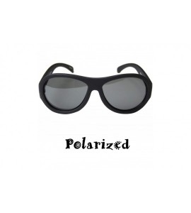 Aviator Top Flyer - Baby- Toddler's First Sunglasses for Ages 1-2 Years - Black - CN186QZNNWI $19.09