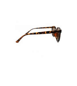 Round Vintage Sunglasses Horn Rimmed Round Circle Sunglasses IL1010 - Tortoise - CY18LH3S8GS $26.29