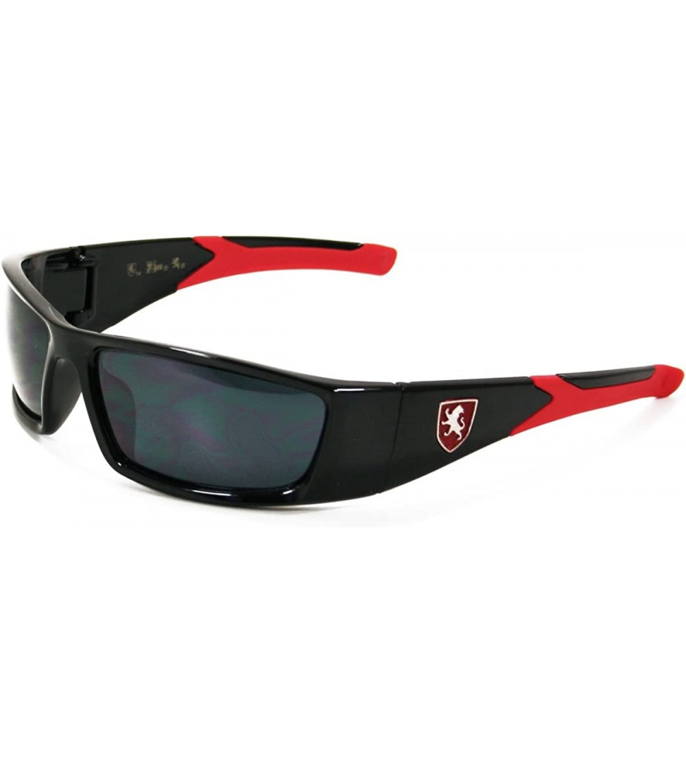 Sport Cycling Baseball Running Bike Sports Outdoor Sunglasses SS9112 - Red - C311GGKPL8L $18.57