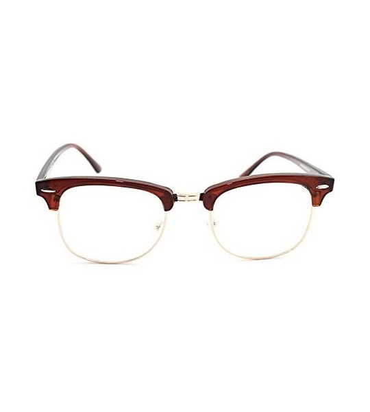 Square Babo" Slim Oval Style Celebrity Fashionista Pattern Temple Reading Glasses Vintage - 9053 Brown - CE11Z4A2CY9 $17.63