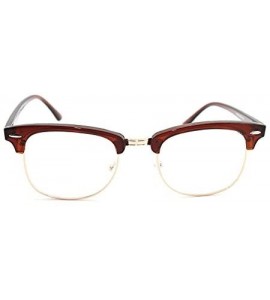 Square Babo" Slim Oval Style Celebrity Fashionista Pattern Temple Reading Glasses Vintage - 9053 Brown - CE11Z4A2CY9 $17.63