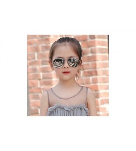 Goggle Children Goggle Girls Alloy Sunglasses Hot Fashion Boys Baby Child Classic Retro Cute Sun Glasses - Blue - C0199CDSWQ4...