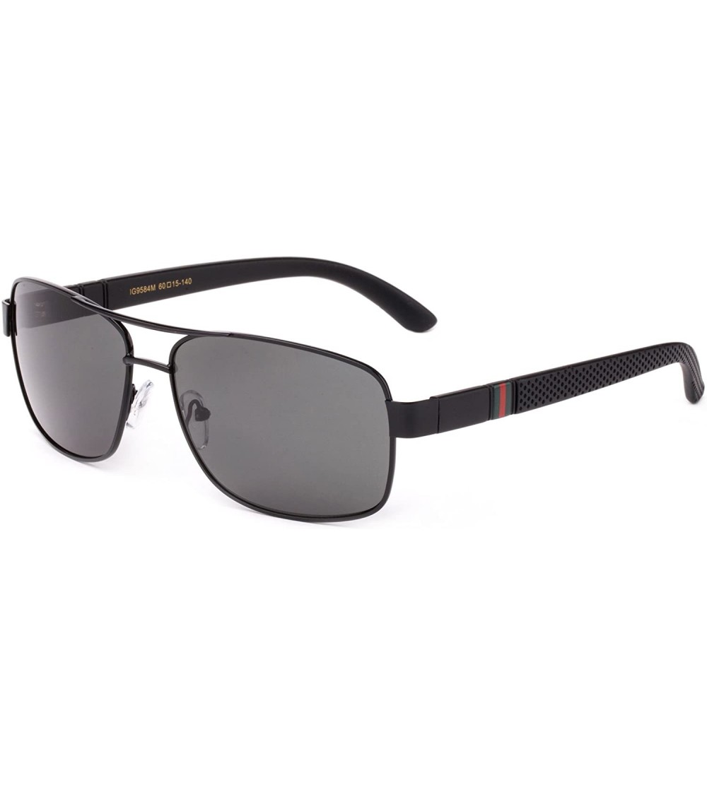 Aviator Mento" - Modern Celebrity Design Geometric Fashion Sunglasses Aviator Style for Men 100% UV Protection - CS17YD672YQ ...