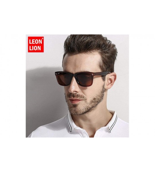 Aviator 2019 Vintage Classic Polarized Sunglasses Men Driving Eyewear High SandGray - Sandgray - CJ18Y5UZCUW $19.19