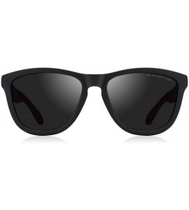 Wayfarer Model - Men & Women Sunglasses - Model Matt Black - Black and Red - CV18GDUYYWW $96.58