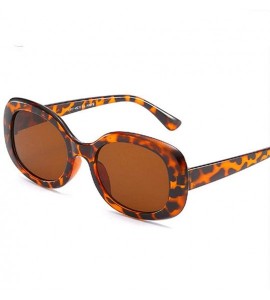 Oversized Vintage Rectangle Sunglasses Women Brand Designer Oversized BAOWEN As Picture - Baowen - CQ18YZRMDHQ $17.05