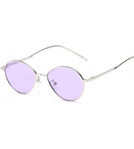 Goggle Sunglasses Retro Small Frame Sunglasses Metallic Ocean Piece Sunglasses Male And Female Sunshade - C018TMQ366W $18.13