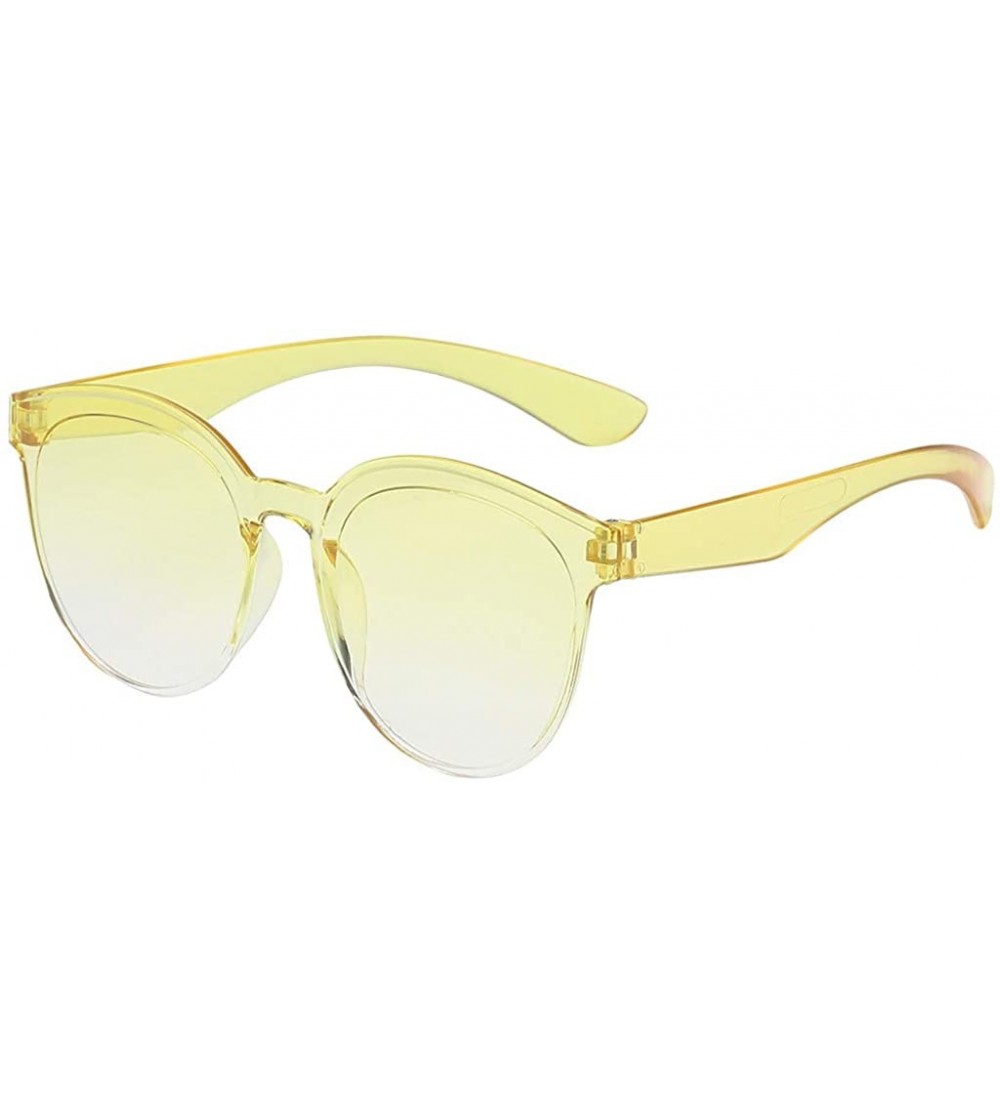 Goggle Unisex Polarized Protection Sunglasses Classic Vintage Fashion Jelly Frame Goggles Beach Outdoor Eyewear - CG194K522UG...