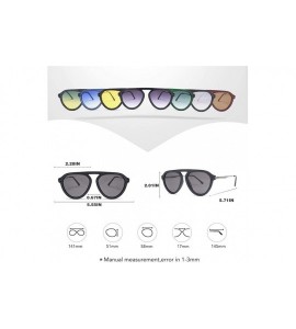 Round Cat Eye Sunglasses Men Women Retro Vintage Brand Designer Sun Glasses Fashion Luxury Eyewear - CO198UCQMSE $18.66