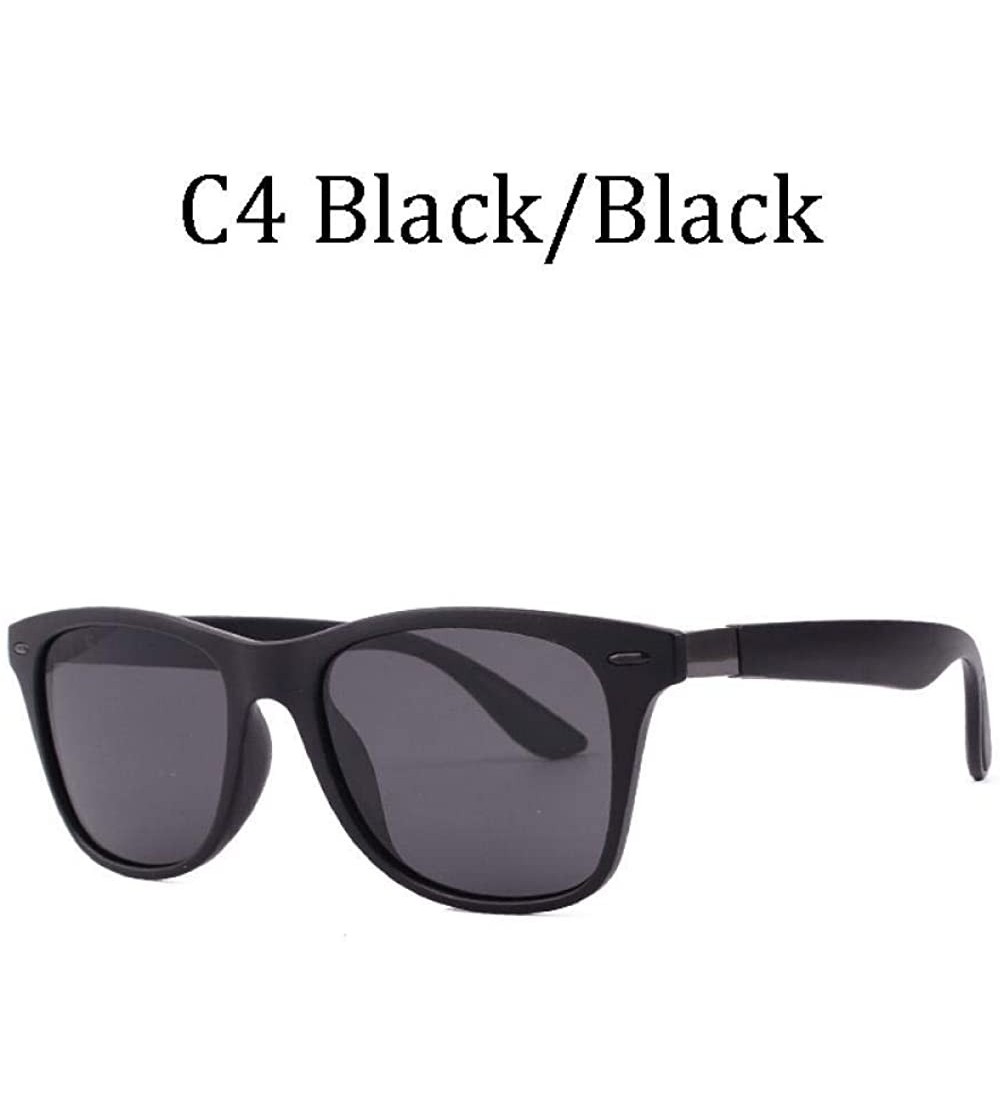 Aviator Fashion Luxury Brand Classic Fashion Men Women Polarized Sunglasses 4195 C7 - 4195 C4 - CW18YZUO4SZ $19.27