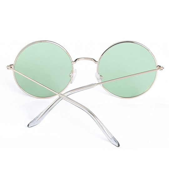 Round Fashion Retro Round Frame Sunglasses Outdoor Sports Traveling Glasses Eyewear the Latest Stylish - CD193W4S848 $17.34