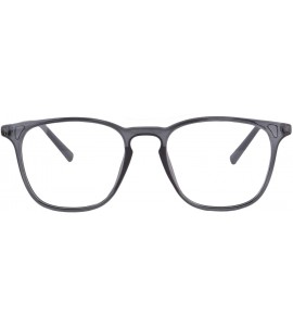 Goggle Blue Light Filter Women's Computer Reading Glasses-LH75 - Transparent Grey - CT18IWXDISL $23.09