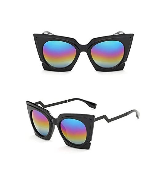 Goggle Unisex Cat Eye Polarized Sunglasses Vintage Sun Glasses for Men Women Outdoor Activities Eyes Protection - Style4 - CT...