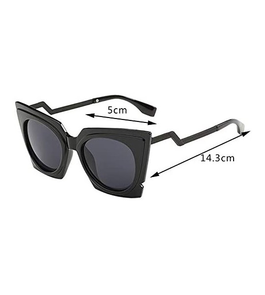 Goggle Unisex Cat Eye Polarized Sunglasses Vintage Sun Glasses for Men Women Outdoor Activities Eyes Protection - Style4 - CT...