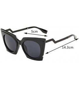 Goggle Unisex Cat Eye Polarized Sunglasses Vintage Sun Glasses for Men Women Outdoor Activities Eyes Protection - Style4 - CT...