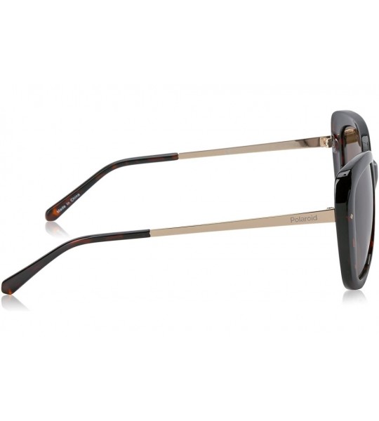 Cat Eye womens Pld4044/S Cat-Eye Sunglasses - Havana Gold/Brown Polarized - CD12N9QW0R4 $99.18