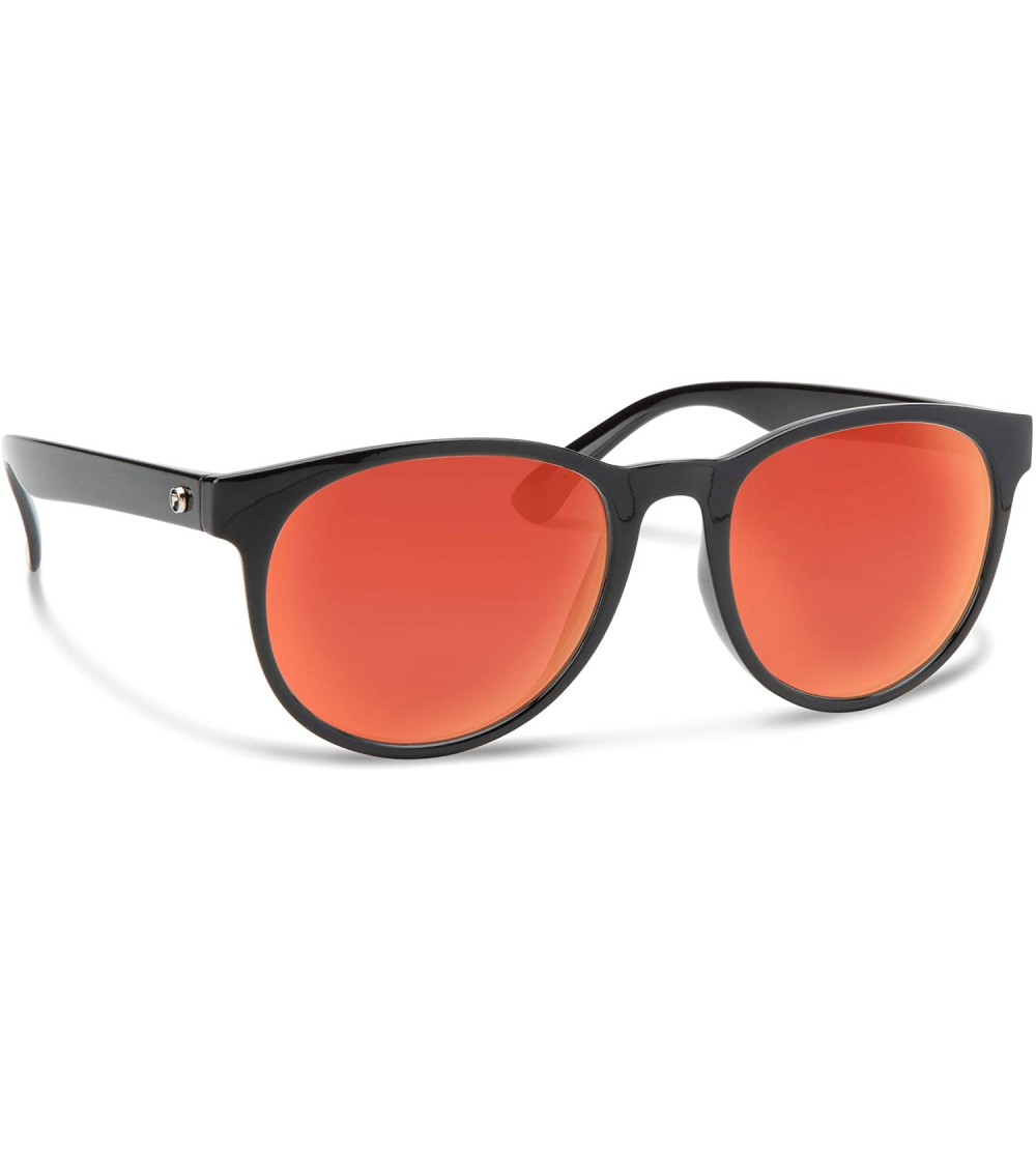 Sport Taylor Sunglasses - Black / Red Mirror - C318QA05IMW $36.47