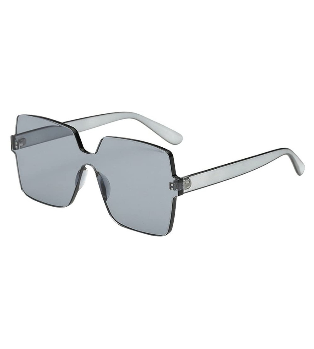 Aviator Women Men Fashion Vintage Big Frame Sunglasses Eyewear Retro Unisex Luxury Accessory (Multicolor) - CA195N279XX $17.06