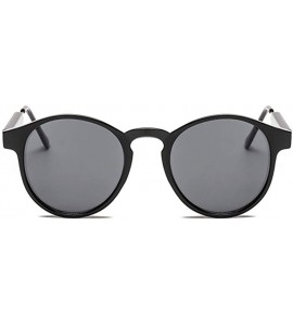 Round Round Frame with Metal Legs Sunglasses for Mens and Women - C5 Leopard Brown - CN1989XA0D3 $21.79