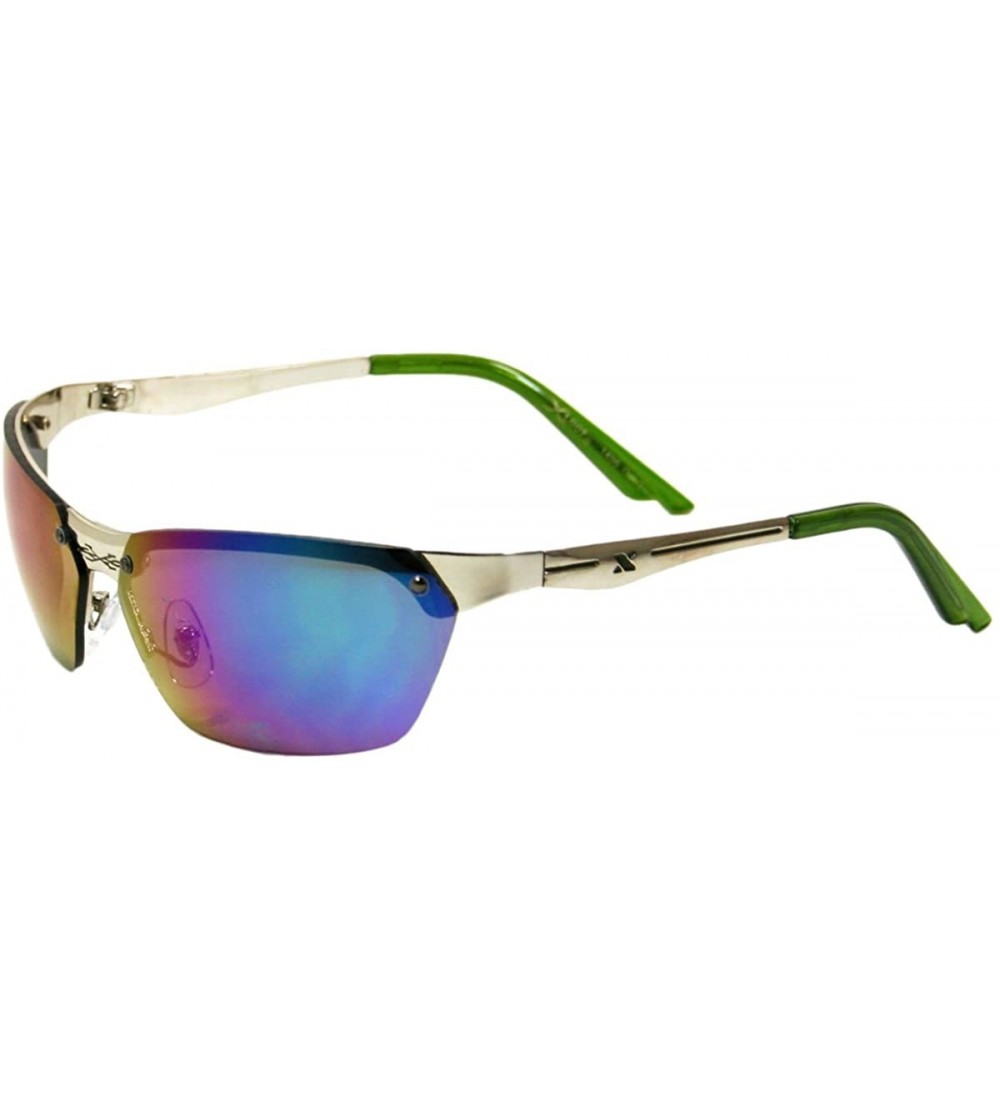 Sport Department Store Close-out Metal Frame Sports Style Sunglasses 5041 - Green - CF11LFB3ZKR $19.33