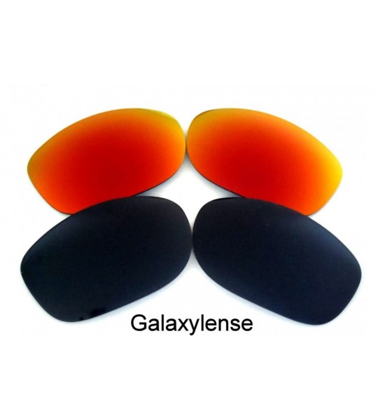 Oversized Replacement Lenses Pit Bull Black&Red Color Polarized 2 Pairs-FREE S&H. - Black&red - CE1209PP1SN $29.21