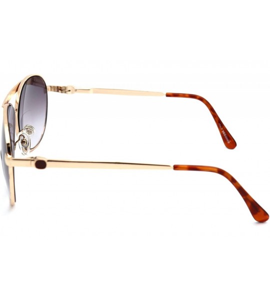 Aviator Vintage Classic Aviator Metal Reading Glasses - Gold / Tinted Bi-focus Reading Glasses Rj8027bf - CO12H48YW4R $30.63